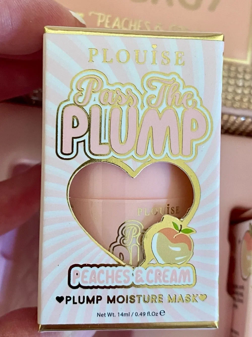 P Louise Peaches & Dreamy Full Size Product Beauty Box NIB